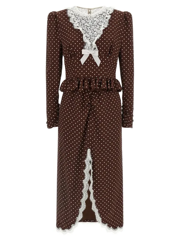 'Polka Dot Midi' dress sold by Lord & Taylor