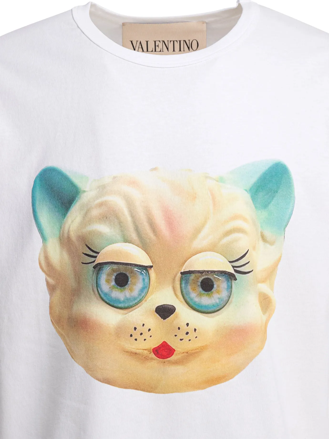 "Le Chat De La Maison" crew-neck T-shirt sold by Lord & Taylor product image thumbnail 3