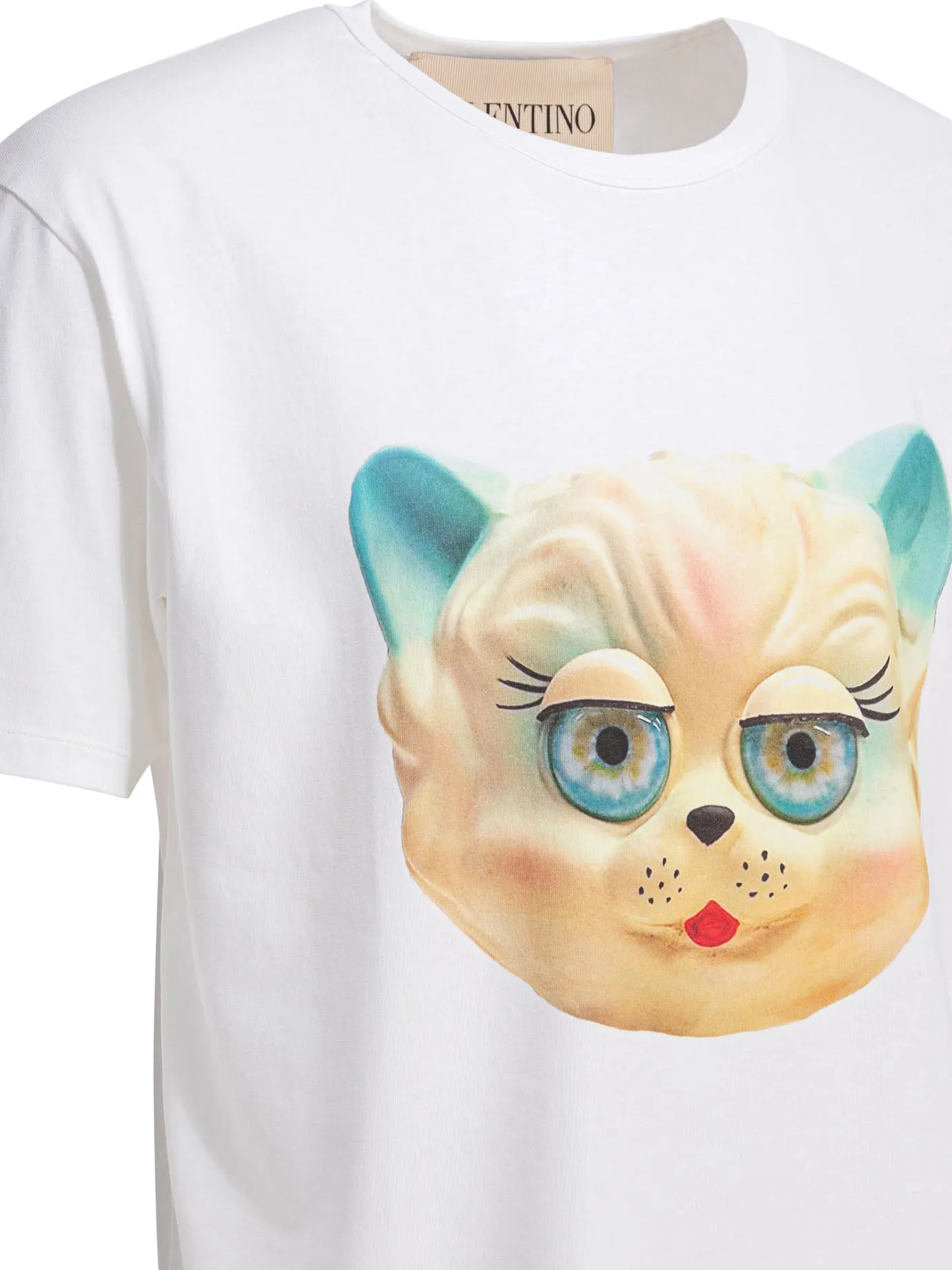 "Le Chat De La Maison" crew-neck T-shirt sold by Lord & Taylor product image thumbnail 4