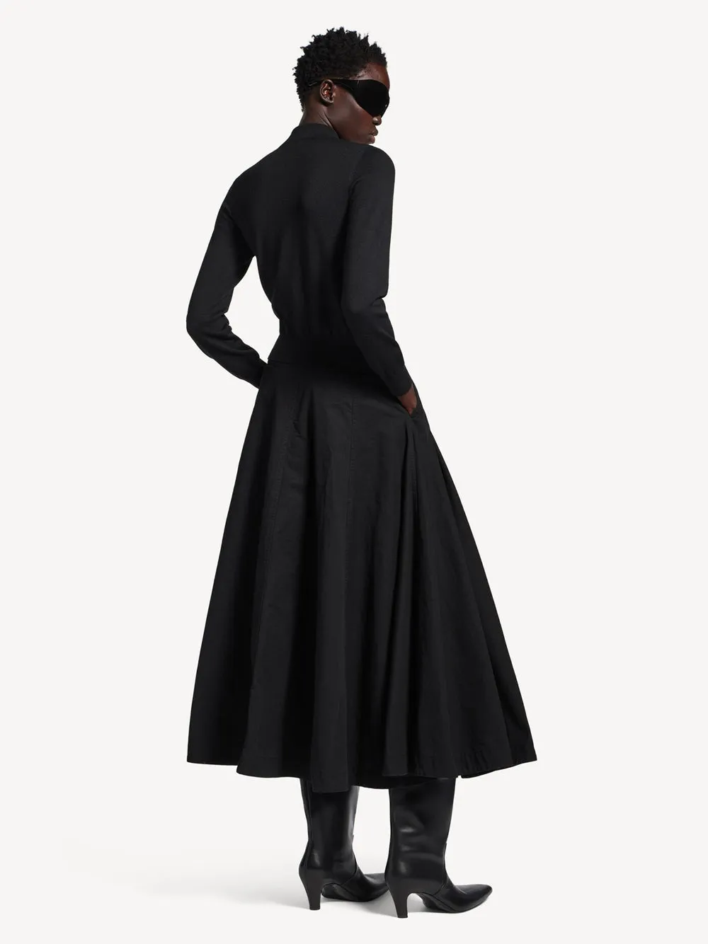 DENIM MIDI SKIRT sold by Lord & Taylor product image thumbnail 3