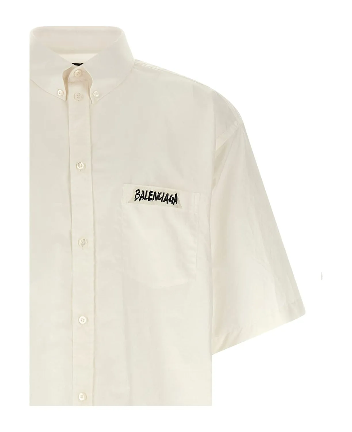 SHORT-SLEEVE BUTTON-DOWN SHIRT WITH CHEST POCKET sold by Lord & Taylor product image thumbnail 3