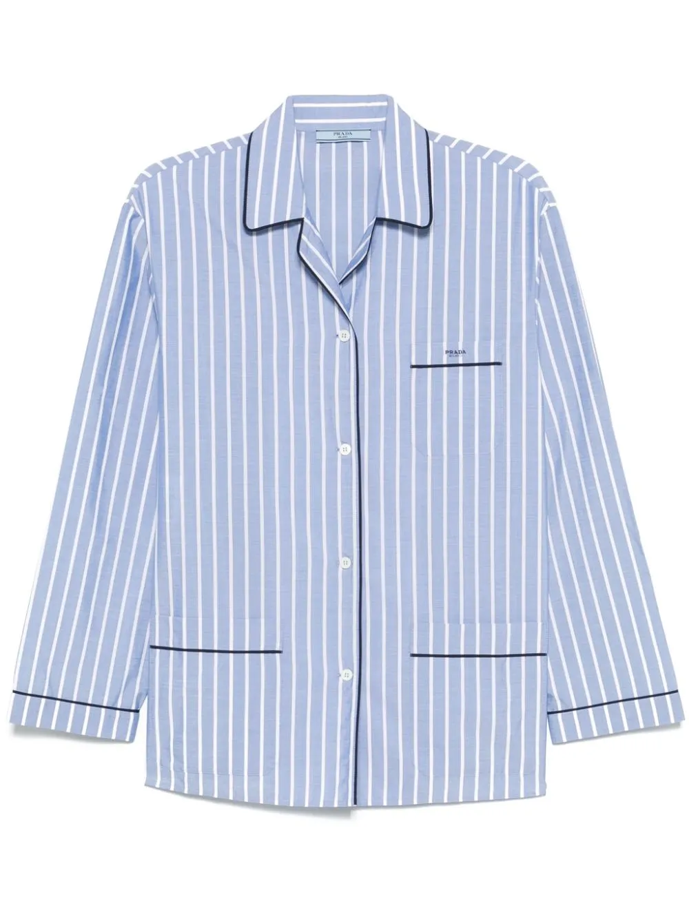 COTTON STRIPED BUTTON-UP sold by Lord & Taylor