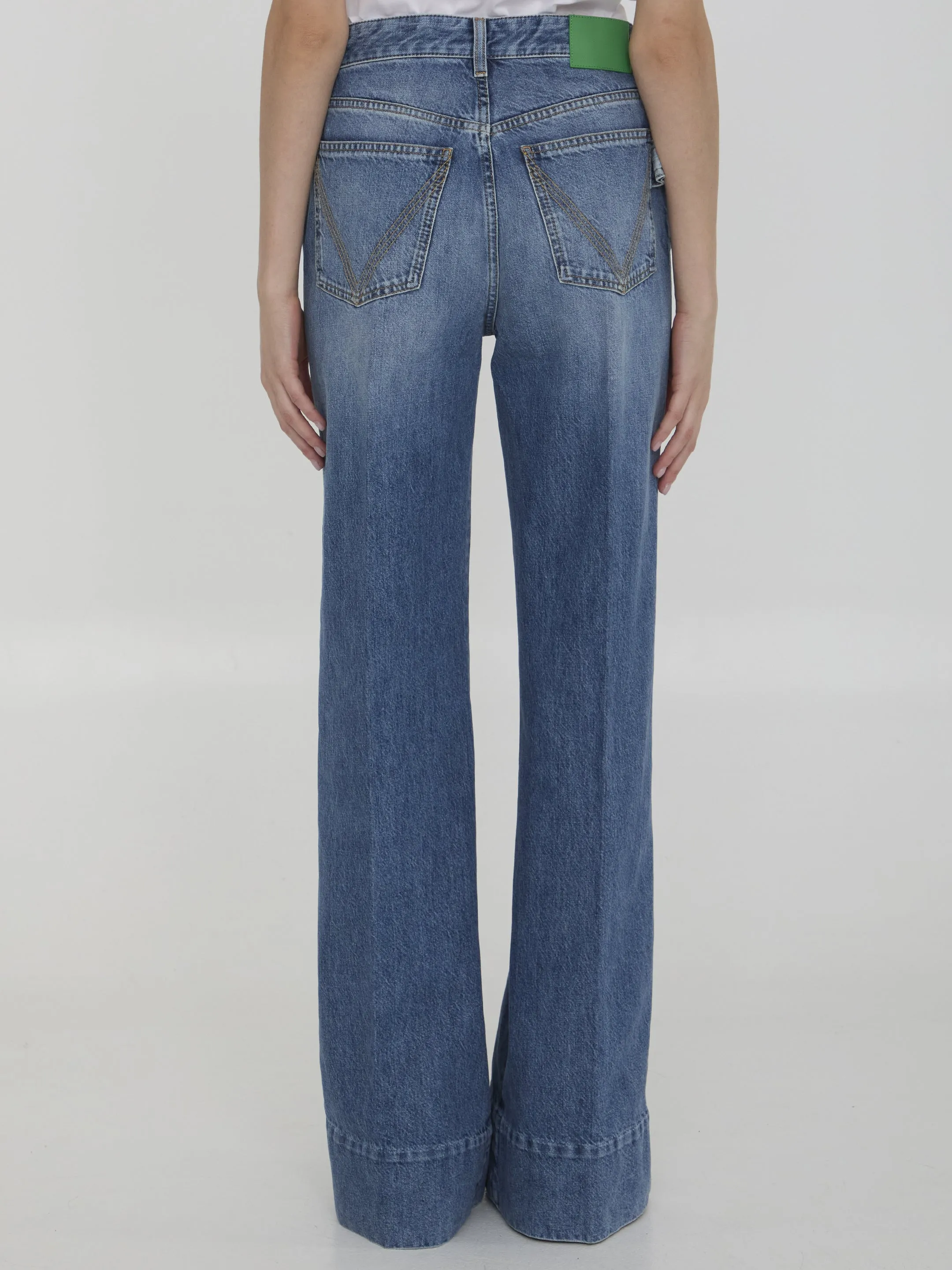 Wide-leg jeans sold by Lord & Taylor product image thumbnail 4