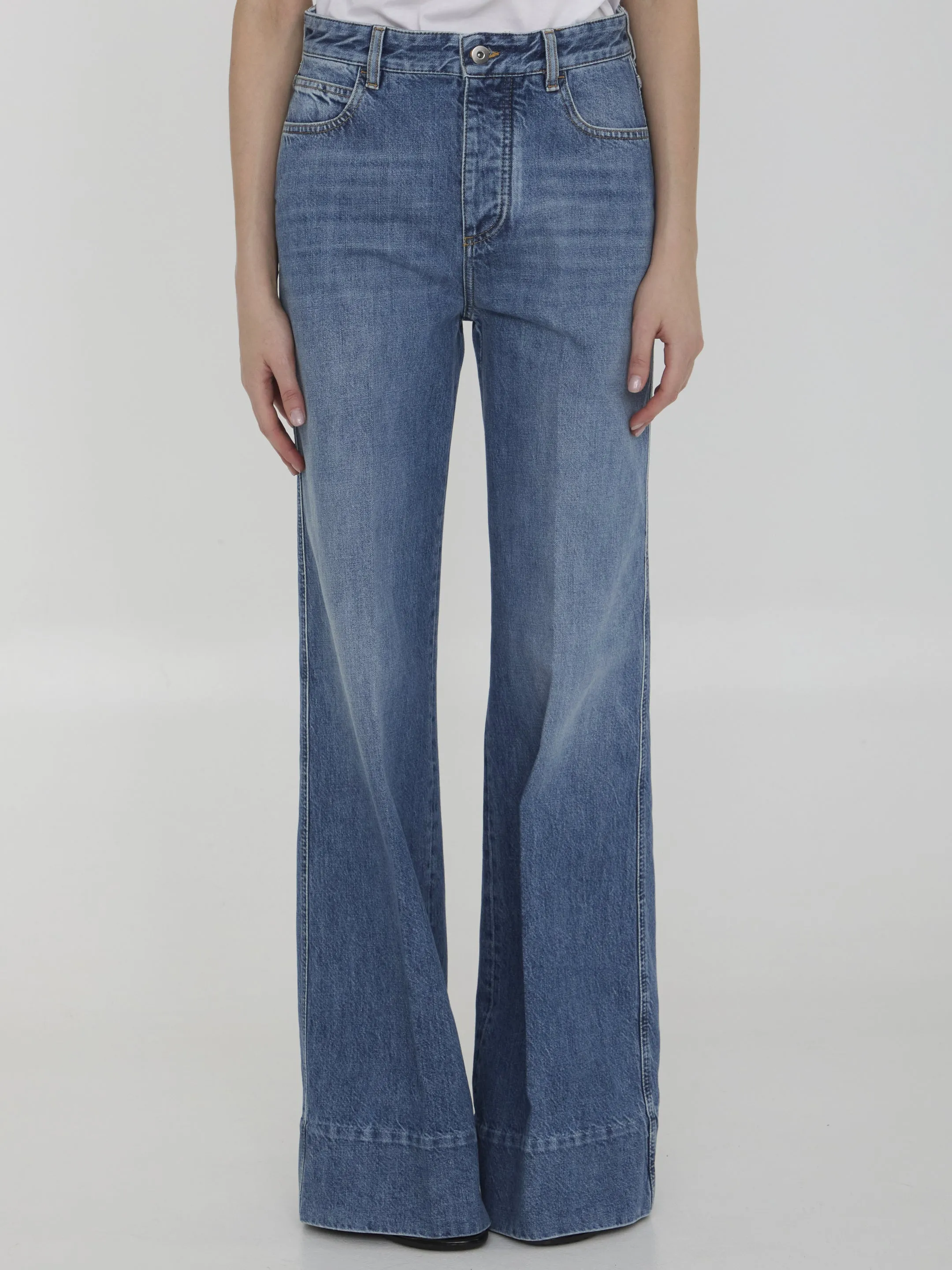 Wide-leg jeans sold by Lord & Taylor