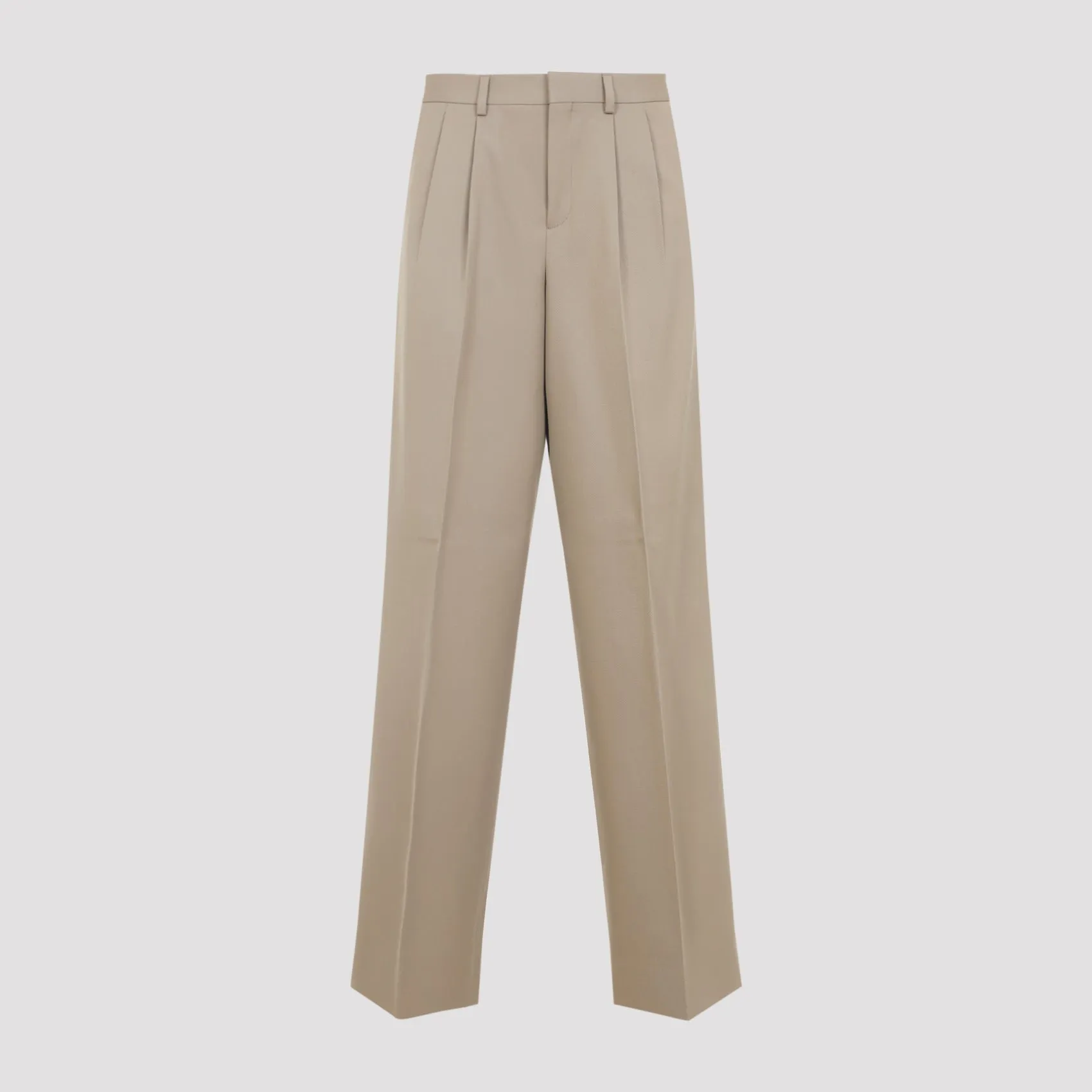 TROUSERS WITH PLEATS IN COTTON AND WOOL GABARDINE sold by Lord & Taylor product image thumbnail 3
