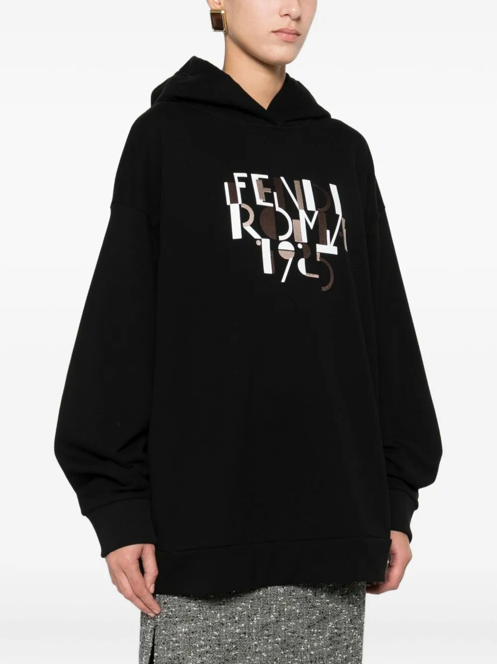 LOGO-PRINT HOODIE sold by Lord & Taylor product image thumbnail 3