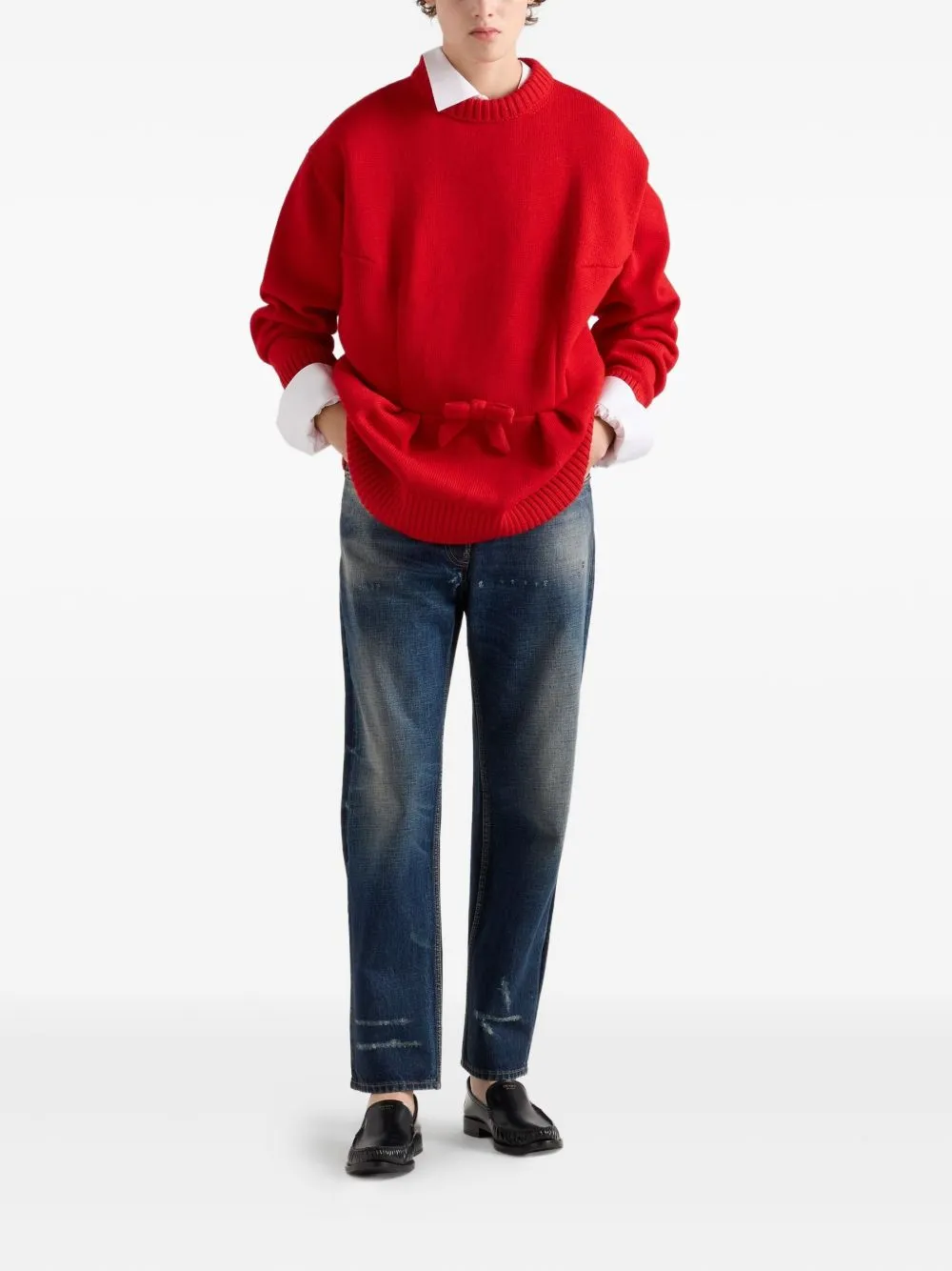WOOL OVERSIZE SWEATER sold by Lord & Taylor product image thumbnail 3