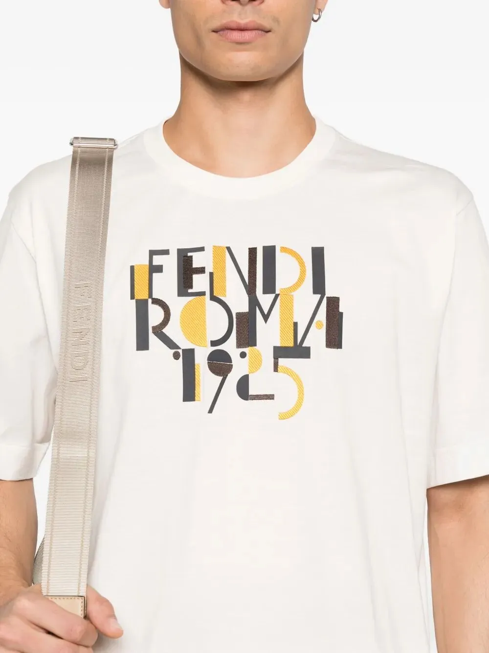 FENDI ROMA 1925-GRAPHIC T-SHIRT sold by Lord & Taylor product image thumbnail 4