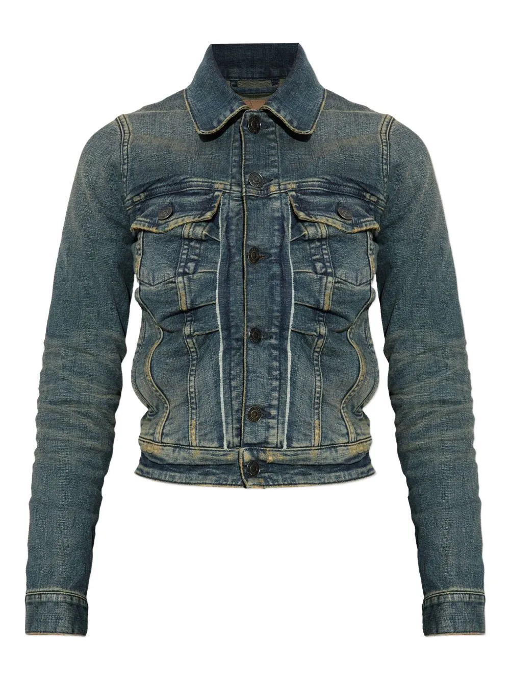 BUTTON FASTENING DENIM JACKET sold by Lord & Taylor