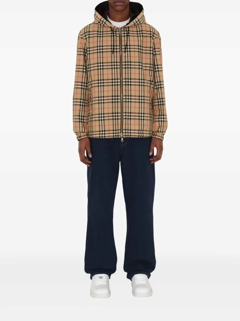 REVERSIBLE CHECK JACKET sold by Lord & Taylor product image thumbnail 4