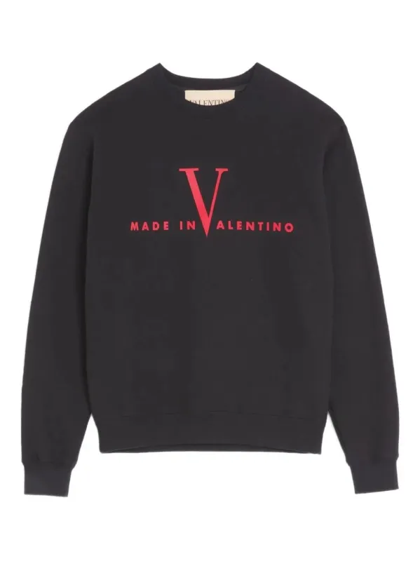 CREW NECK ELASTICATED made by Valentino Garavani