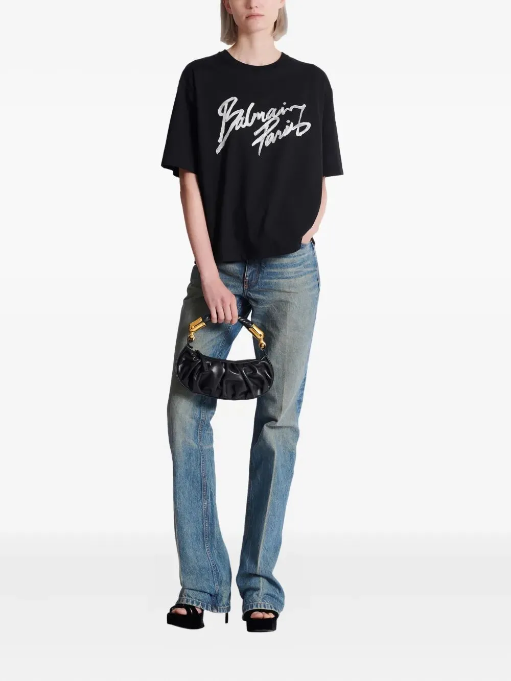 BALMAIN BRUSH PRINT T-SHIRT sold by Lord & Taylor product image thumbnail 5