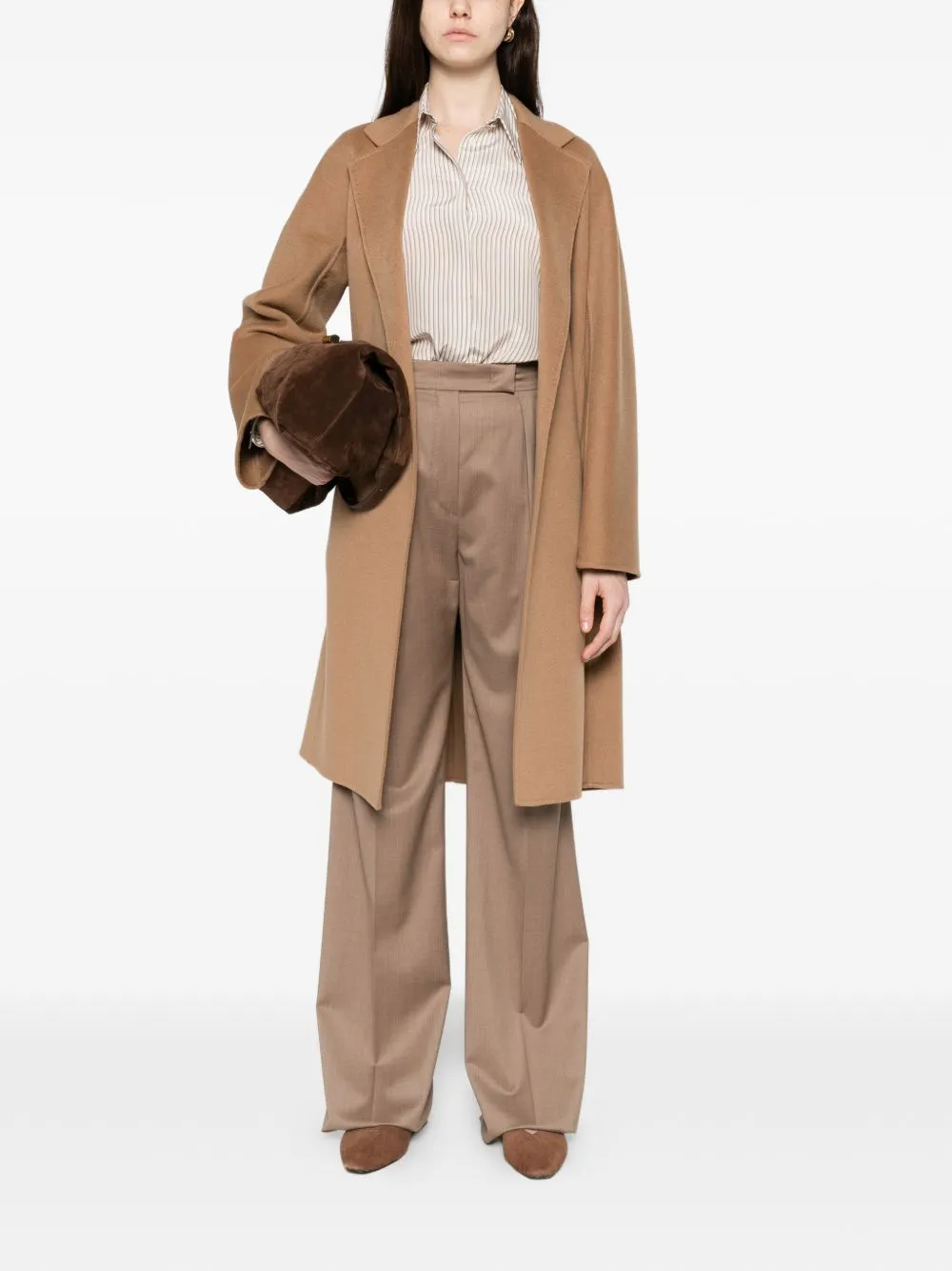 WOOL TWILL TROUSERS sold by Lord & Taylor product image thumbnail 2