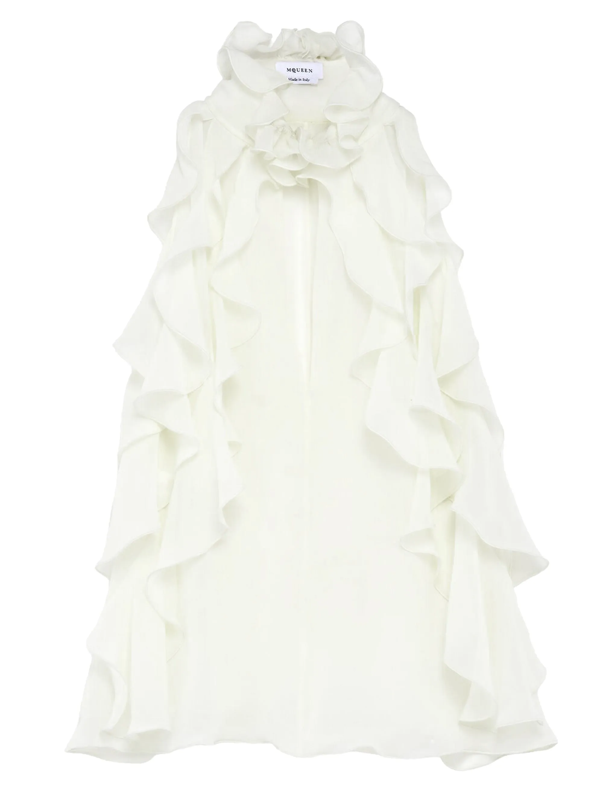 RUFFLED SLEEVELESS BLOUSE sold by Lord & Taylor