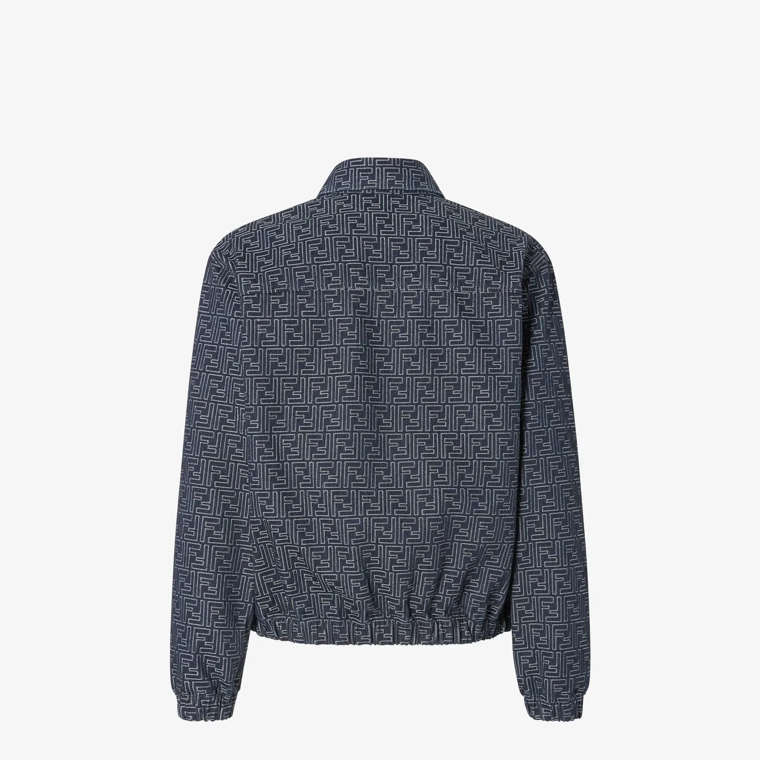 FF-JACQUARD DENIM BOMBER JACKET sold by Lord & Taylor product image thumbnail 2