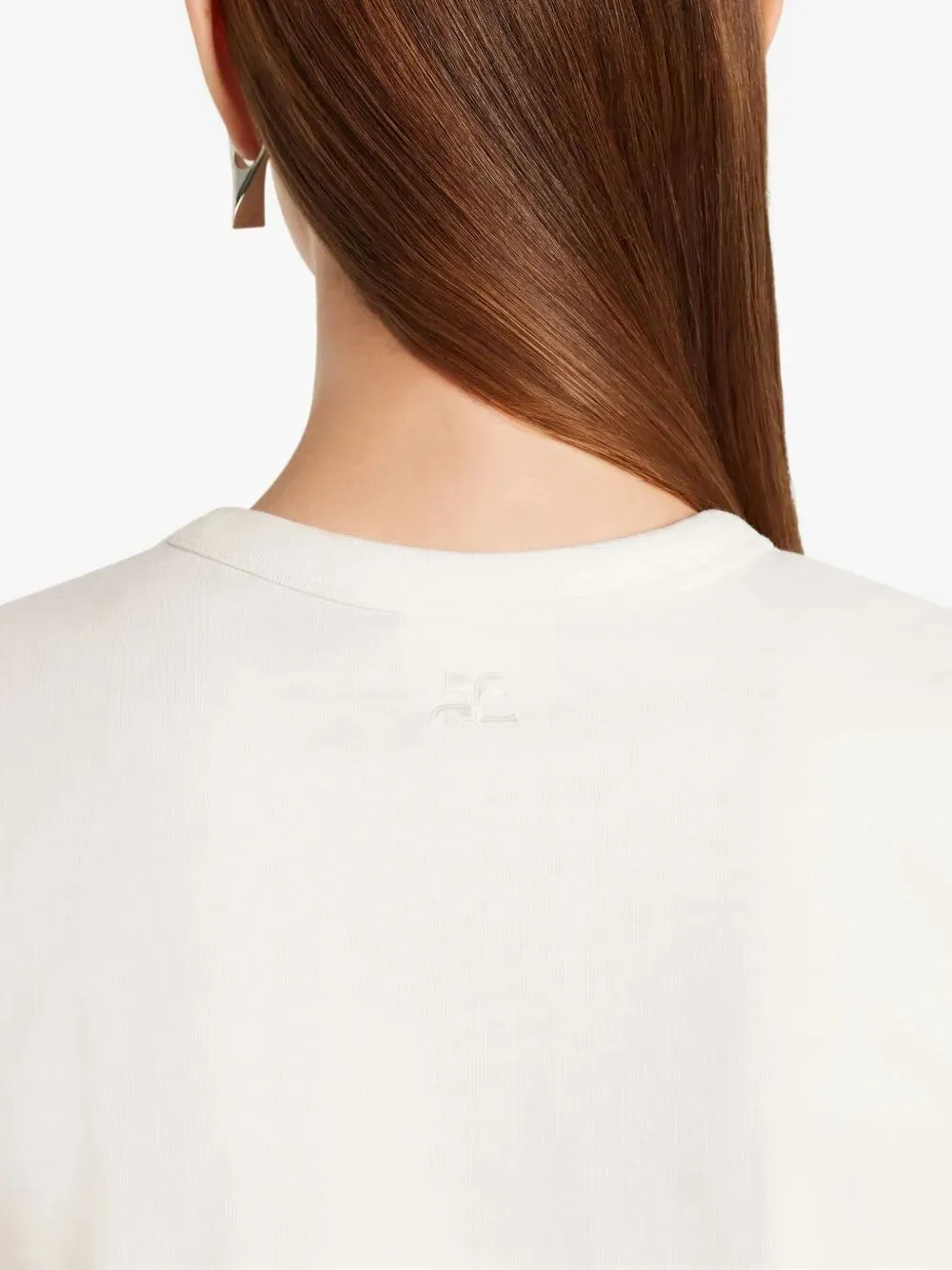 EMBROIDERED LOGO T-SHIRT sold by Lord & Taylor product image thumbnail 2