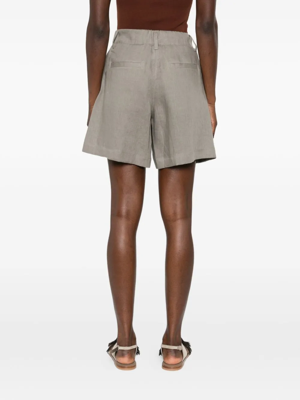 LINEN SHORTS sold by Lord & Taylor product image thumbnail 3