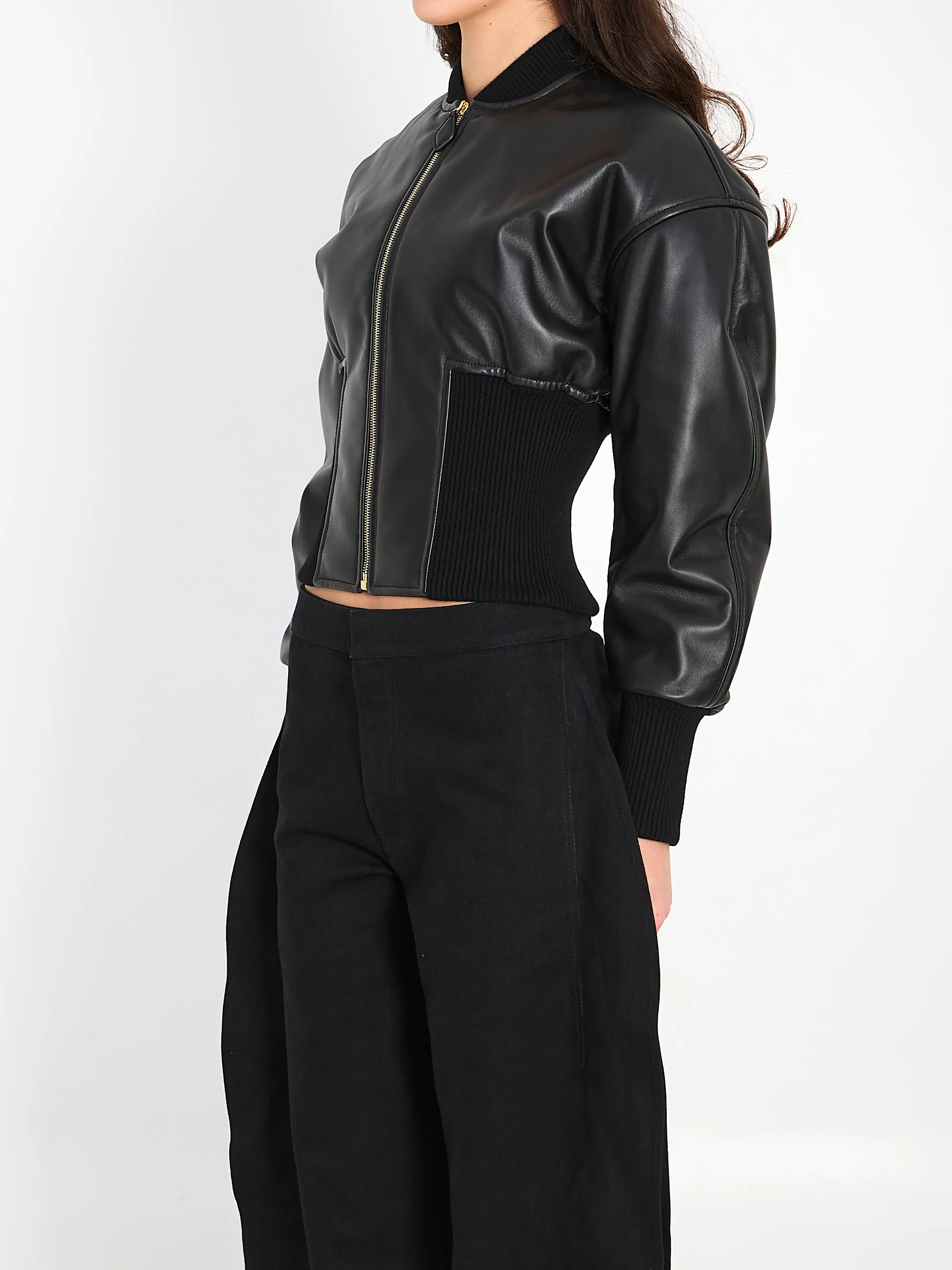 CINCHED BOMBER sold by Lord & Taylor product image thumbnail 2