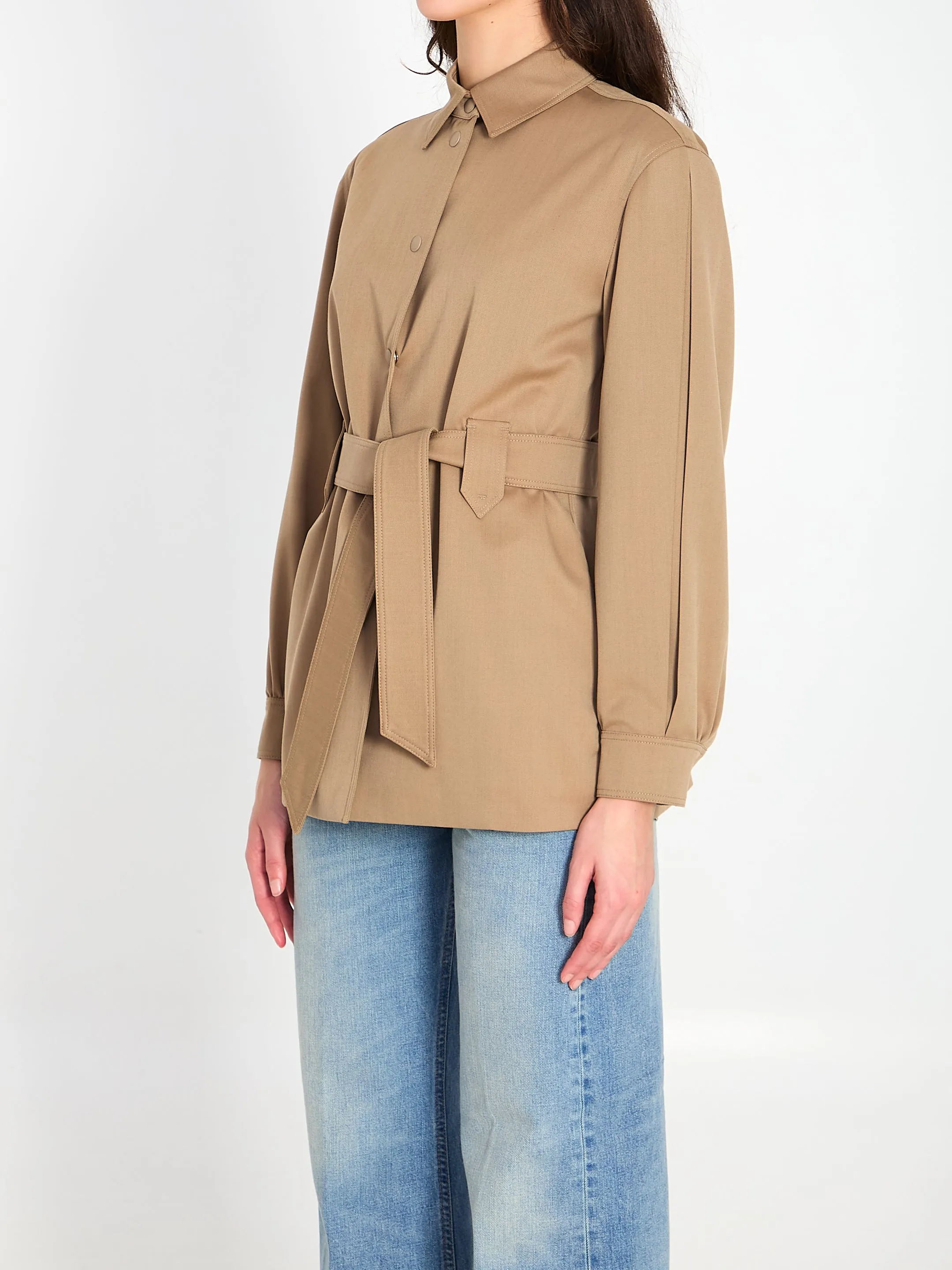 AGENZIA BELTED SHIRT sold by Lord & Taylor product image thumbnail 2