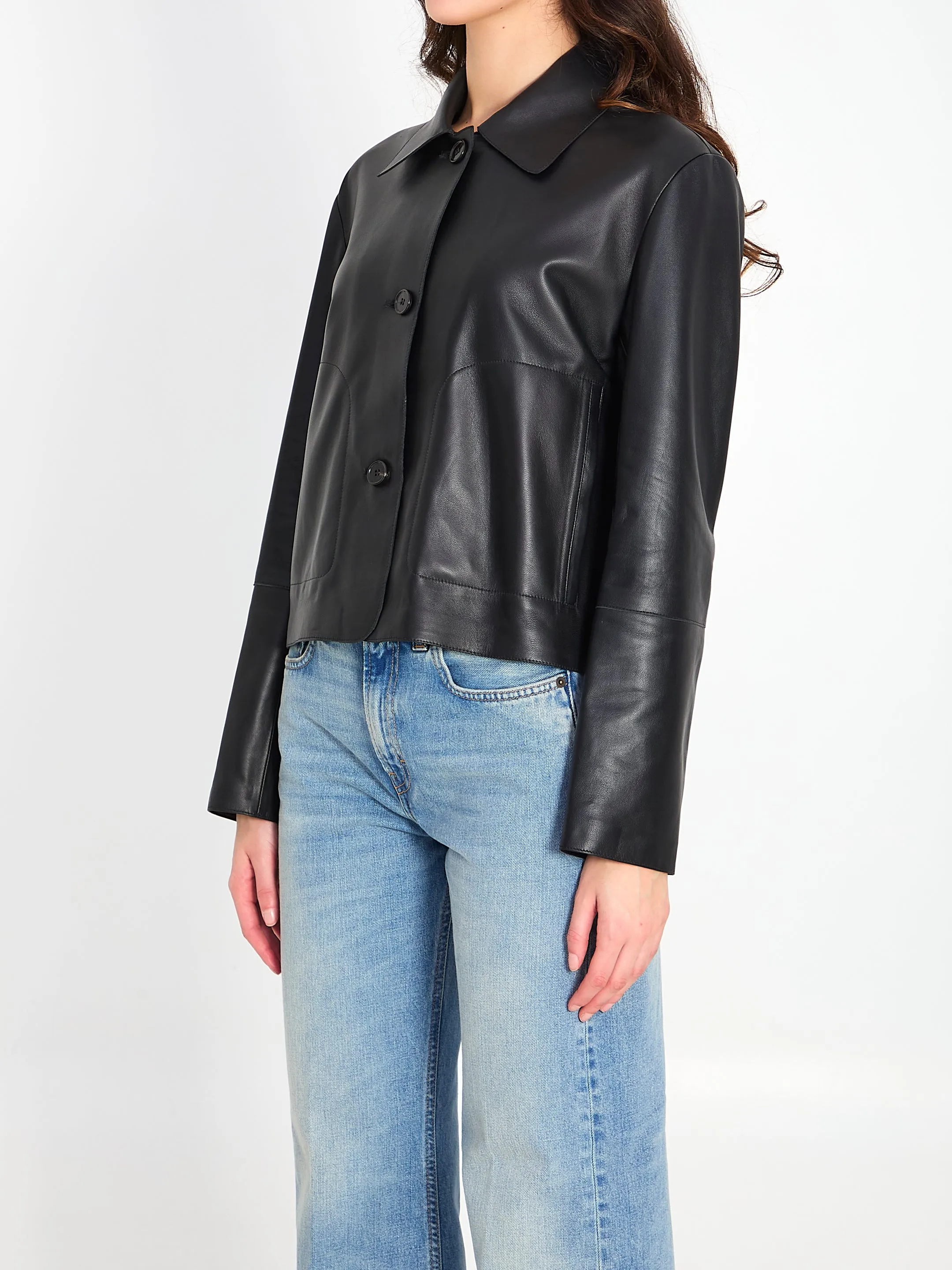 NOS EMY LEATHER JACKET sold by Lord & Taylor product image thumbnail 2