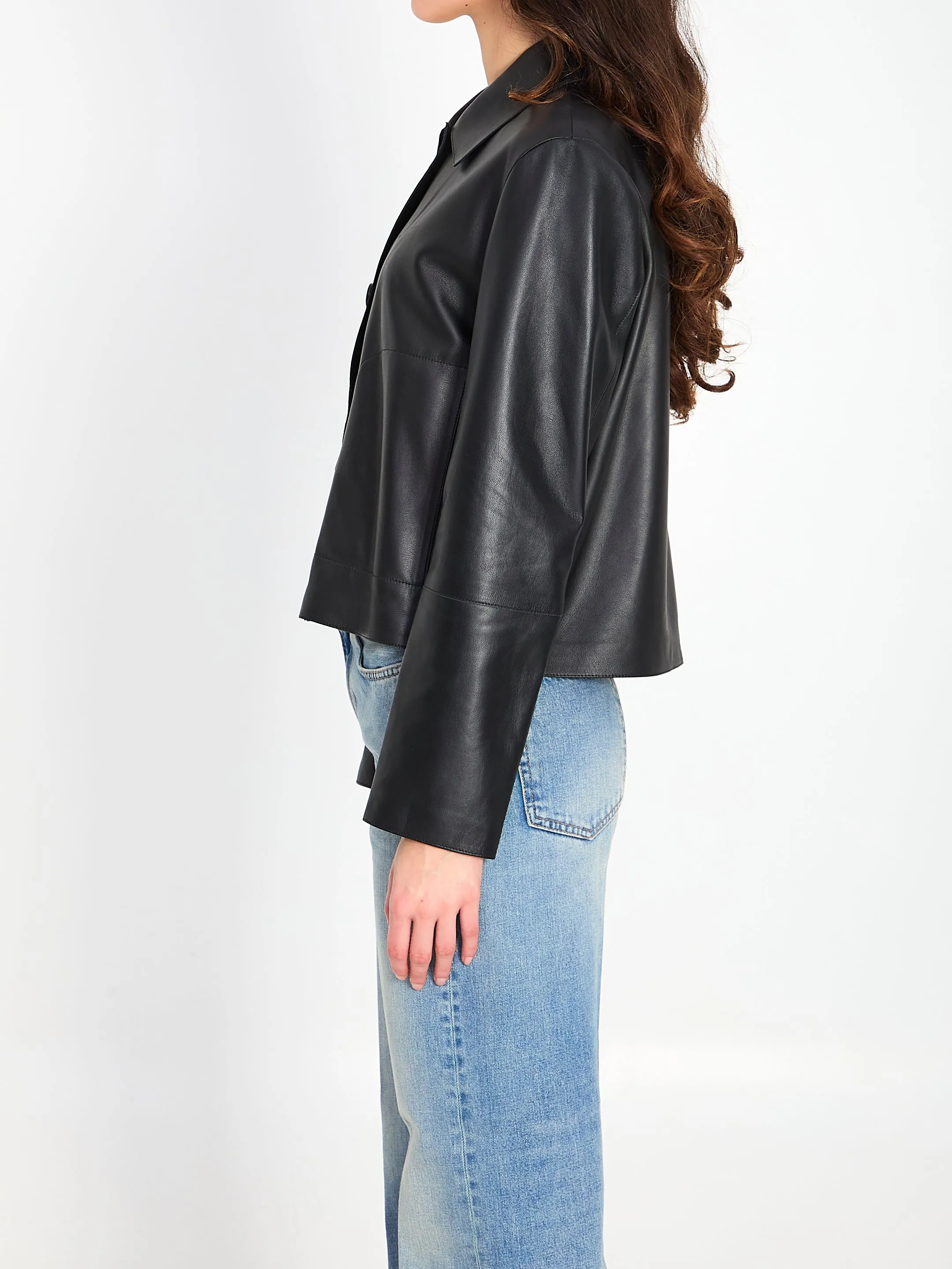 NOS EMY LEATHER JACKET sold by Lord & Taylor product image thumbnail 3
