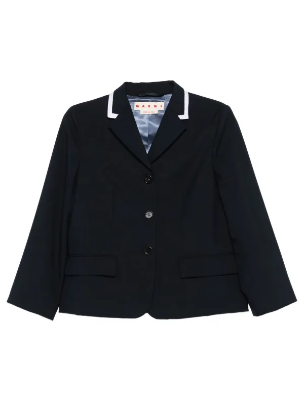 CONTRAST-TRIM BLAZER sold by Lord & Taylor