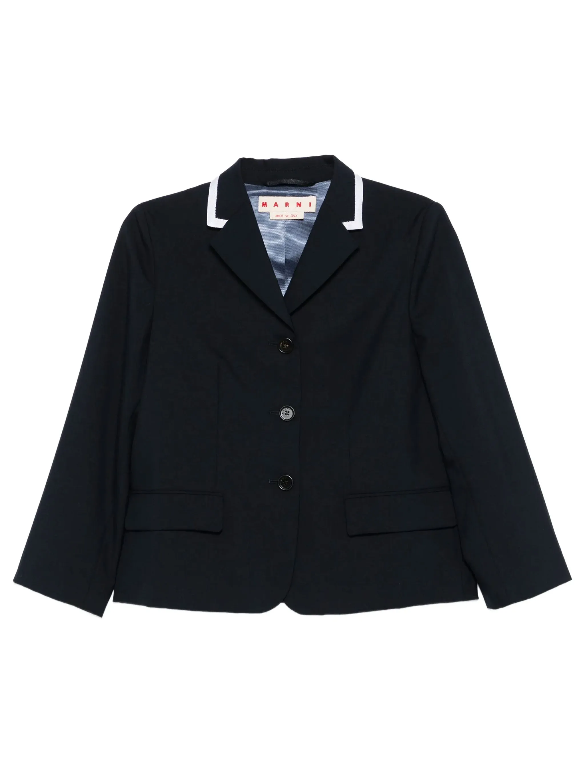 CONTRAST-TRIM BLAZER sold by Lord & Taylor