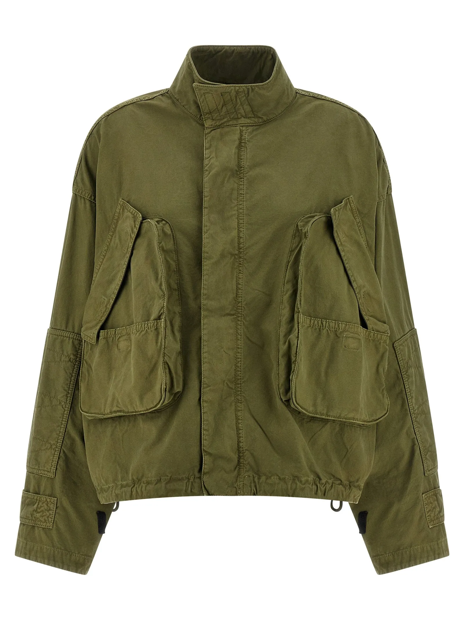 Canvas bomber jacket sold by Lord & Taylor