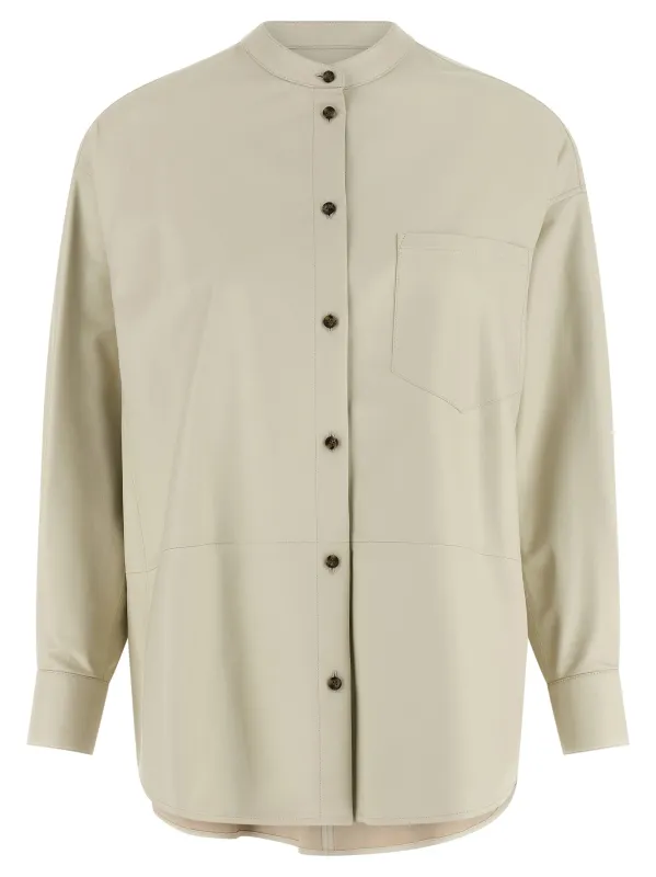 Leather shirt sold by Lord & Taylor