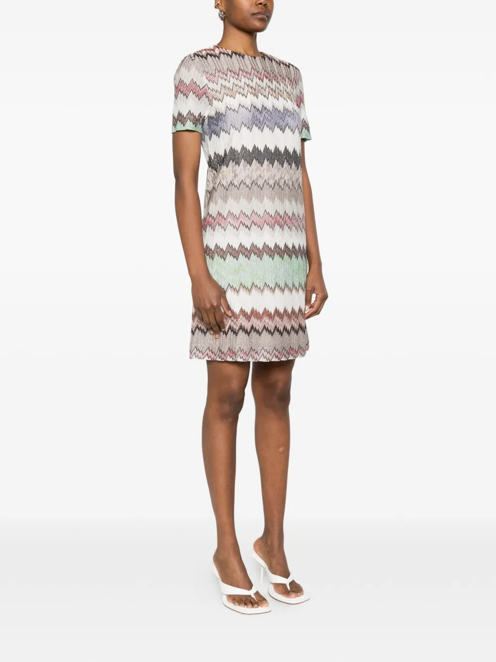 ZIG ZAG SHORT DRESS sold by Lord & Taylor product image thumbnail 4