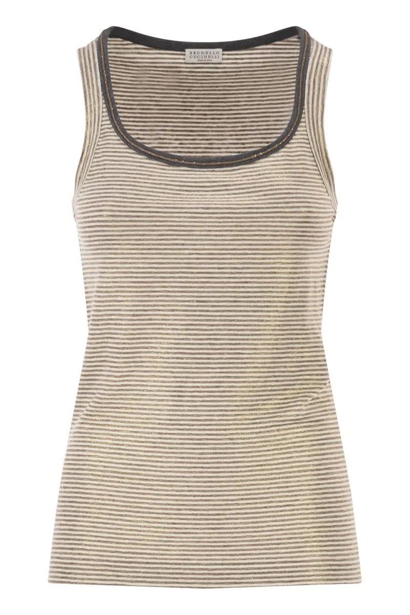 LINEN TANK TOP sold by Lord & Taylor