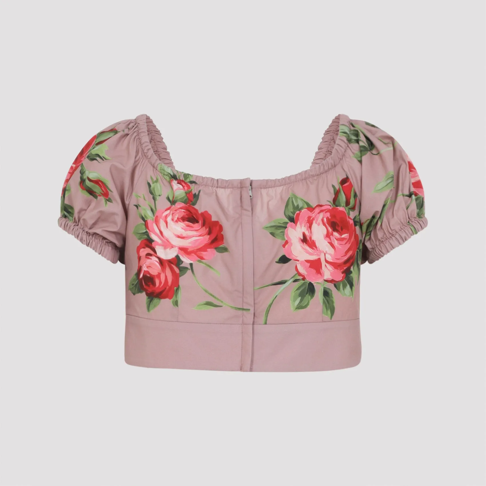 BOUQUET ROSE PRINT TOP sold by Lord & Taylor product image thumbnail 3