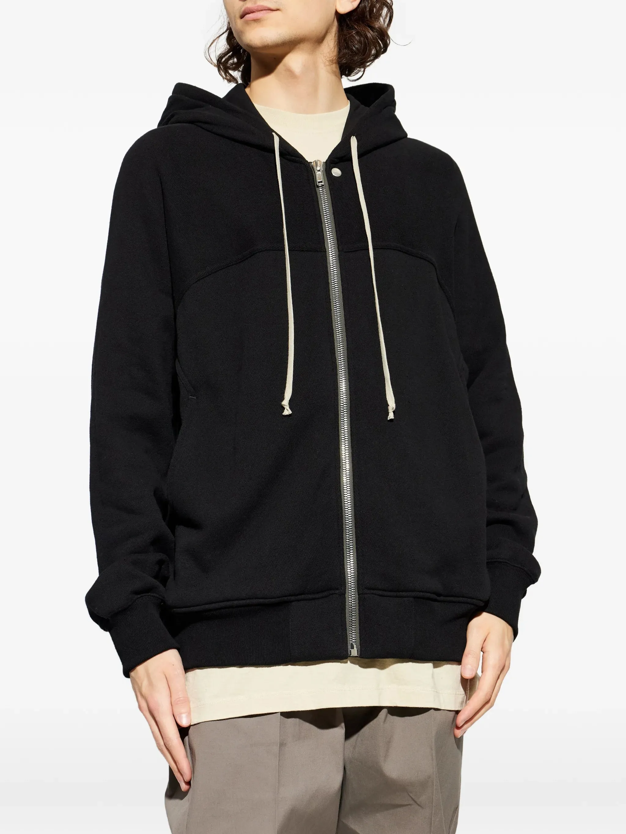 BLACK COTTON SWEATSHIRT sold by Lord & Taylor product image thumbnail 3