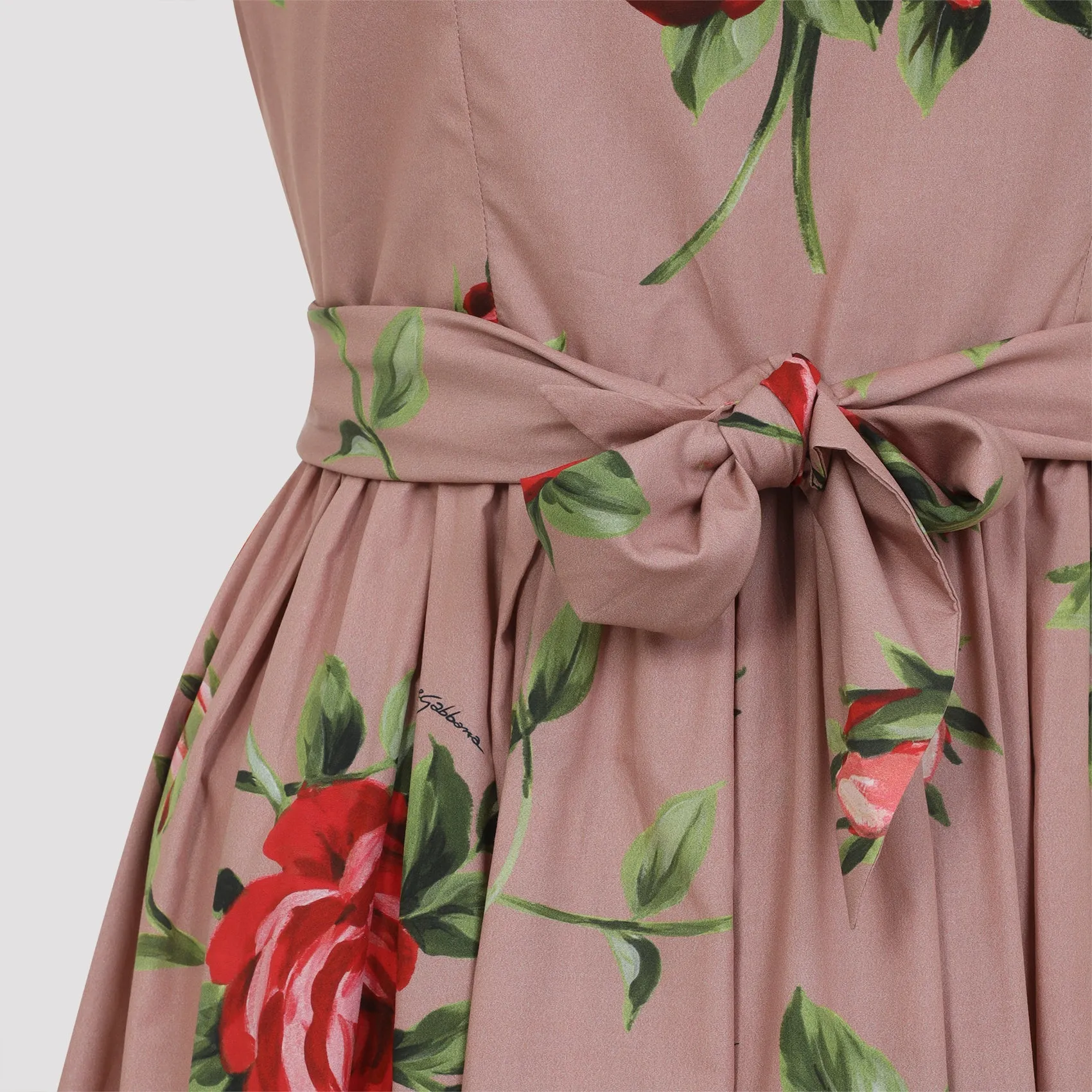ROSE BOUQUET PRINT MIDI DRESS sold by Lord & Taylor product image thumbnail 5