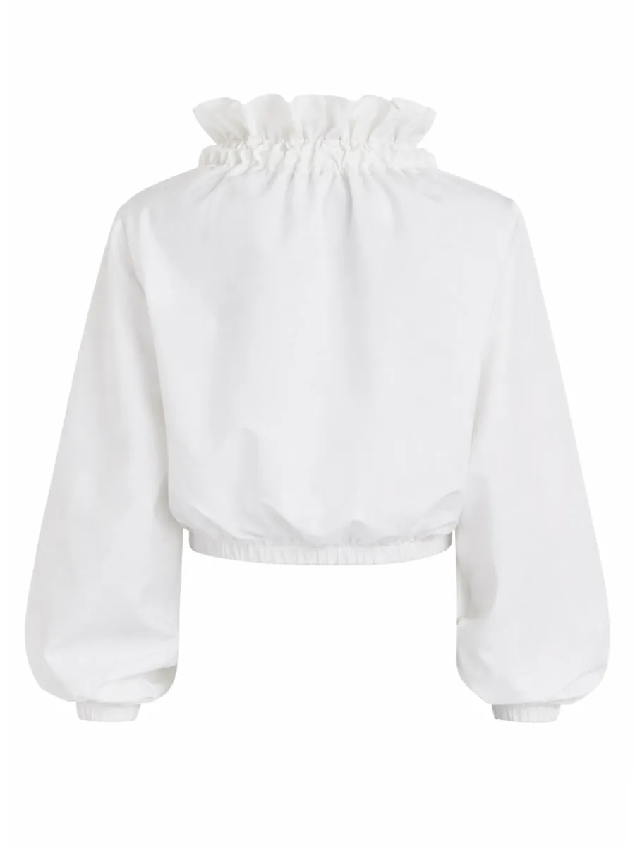 TOP WITH BALLOON SLEEVES sold by Lord & Taylor product image thumbnail 3