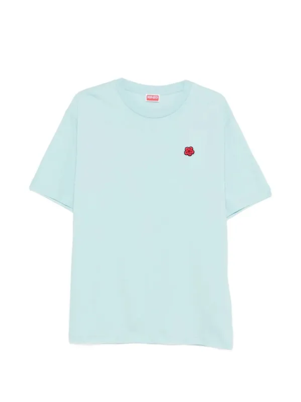 T-SHIRT GOTS BOKE FLOWER EMBROIDERED made by Kenzo