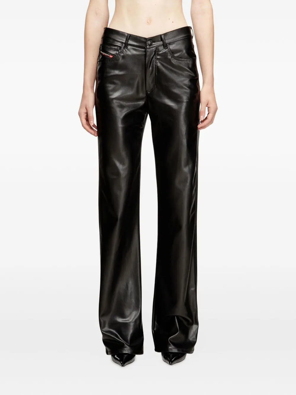 BLACK P-LAIN ECO LEATHER PANTS sold by Lord & Taylor product image thumbnail 2