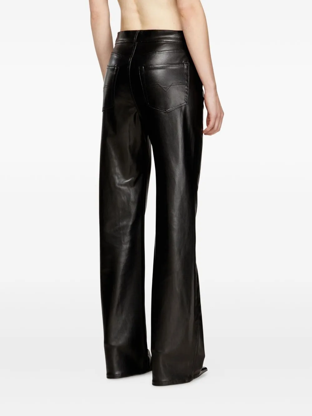 BLACK P-LAIN ECO LEATHER PANTS sold by Lord & Taylor product image thumbnail 3