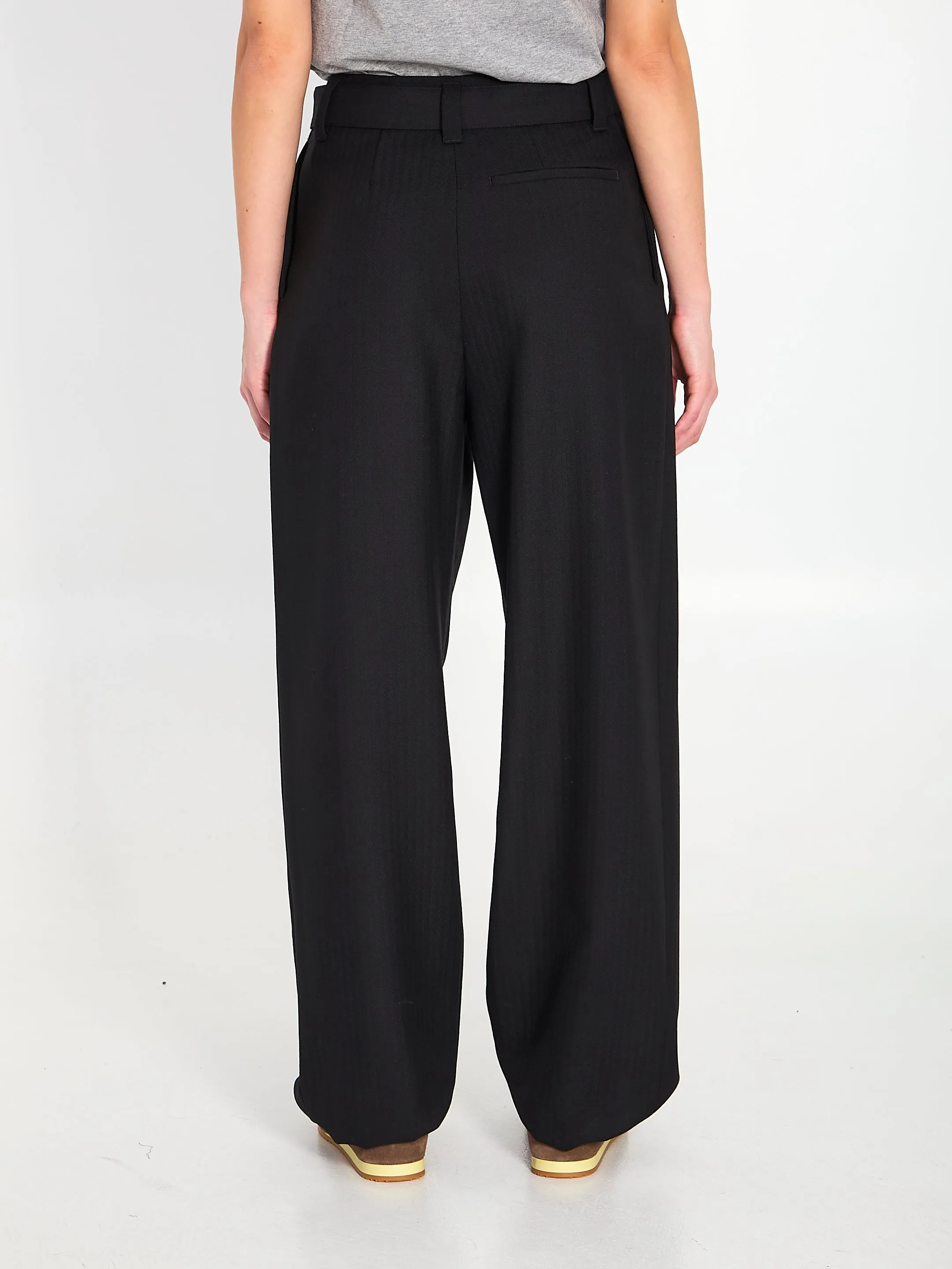 TROUSERS WITH BELT sold by Lord & Taylor product image thumbnail 4