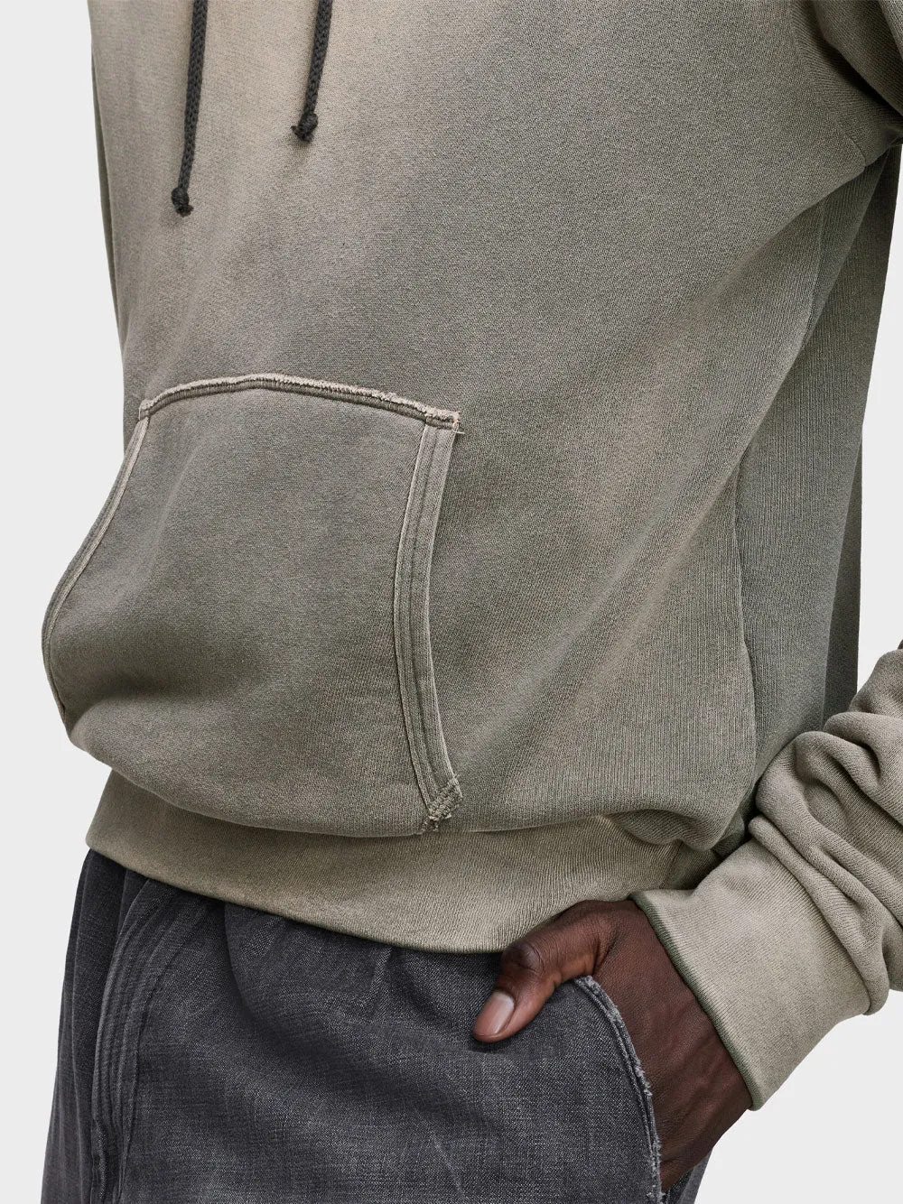 SUN FADED COTTON HOODED SWEATSHIRT sold by Lord & Taylor product image thumbnail 4