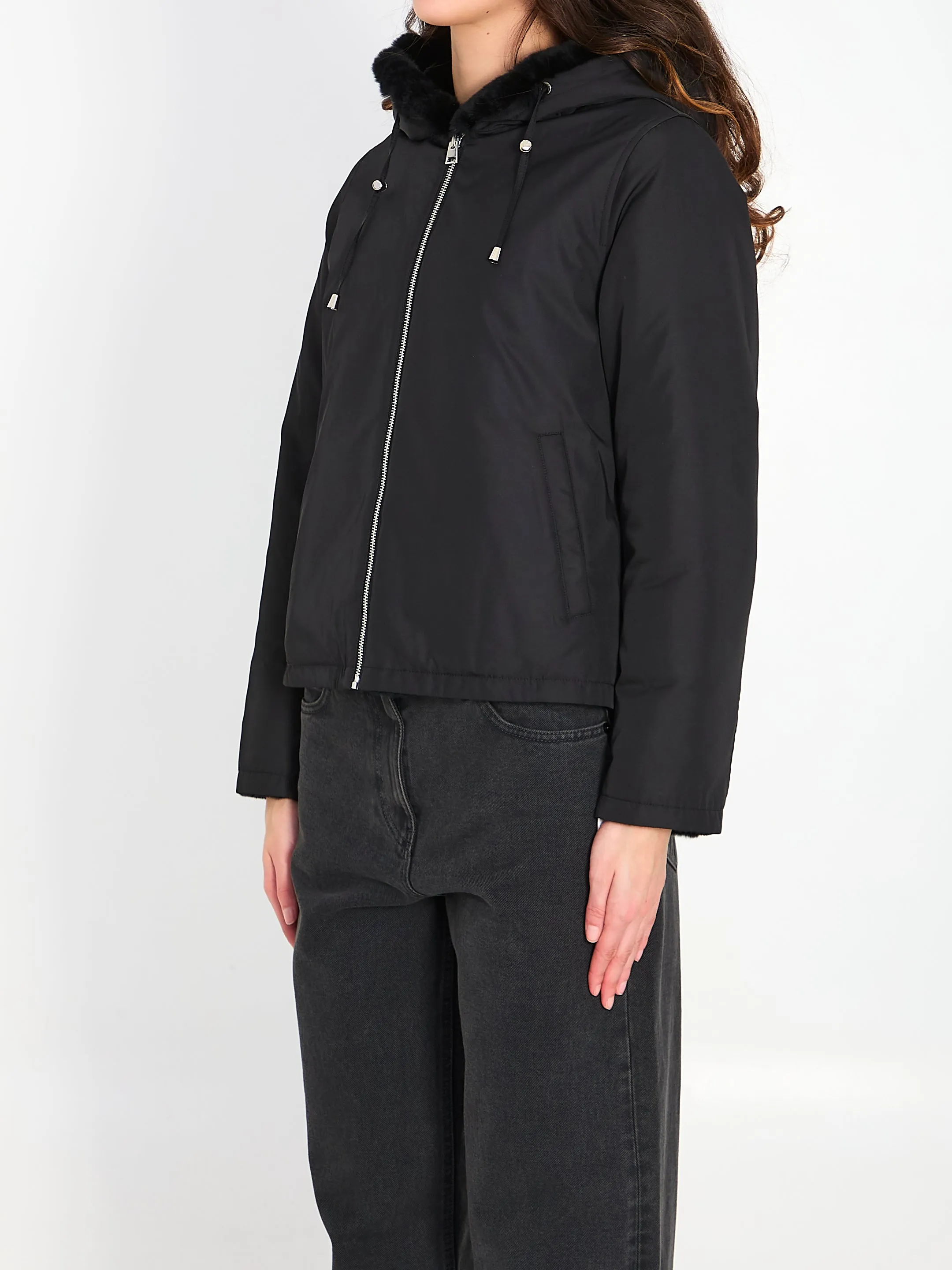 REVERSIBLE GREEN FUR sold by Lord & Taylor product image thumbnail 5