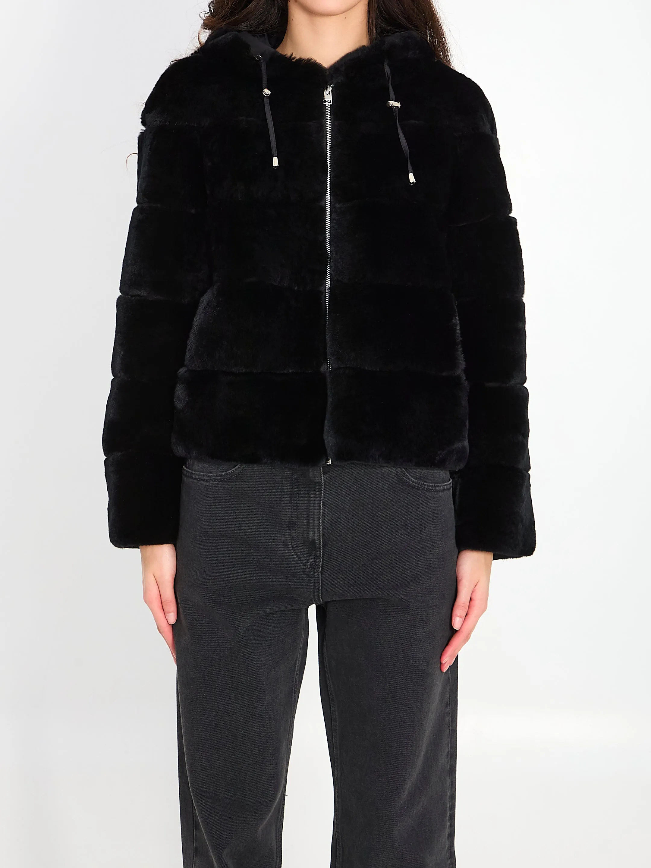 REVERSIBLE GREEN FUR sold by Lord & Taylor