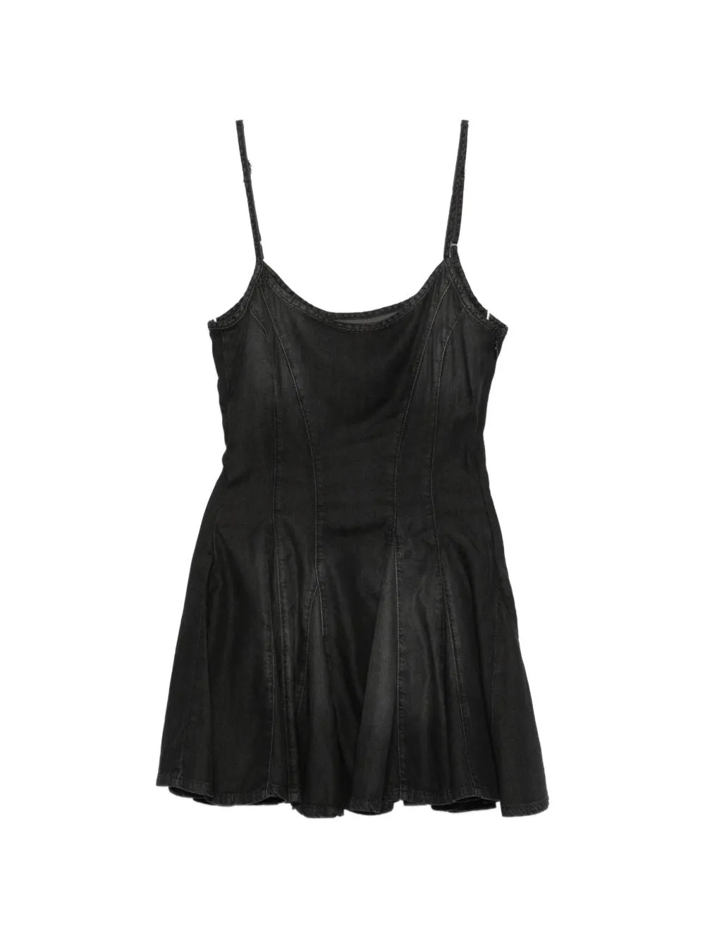 BLACK DE-SPOKY COTTON MINI DRESS sold by Lord & Taylor