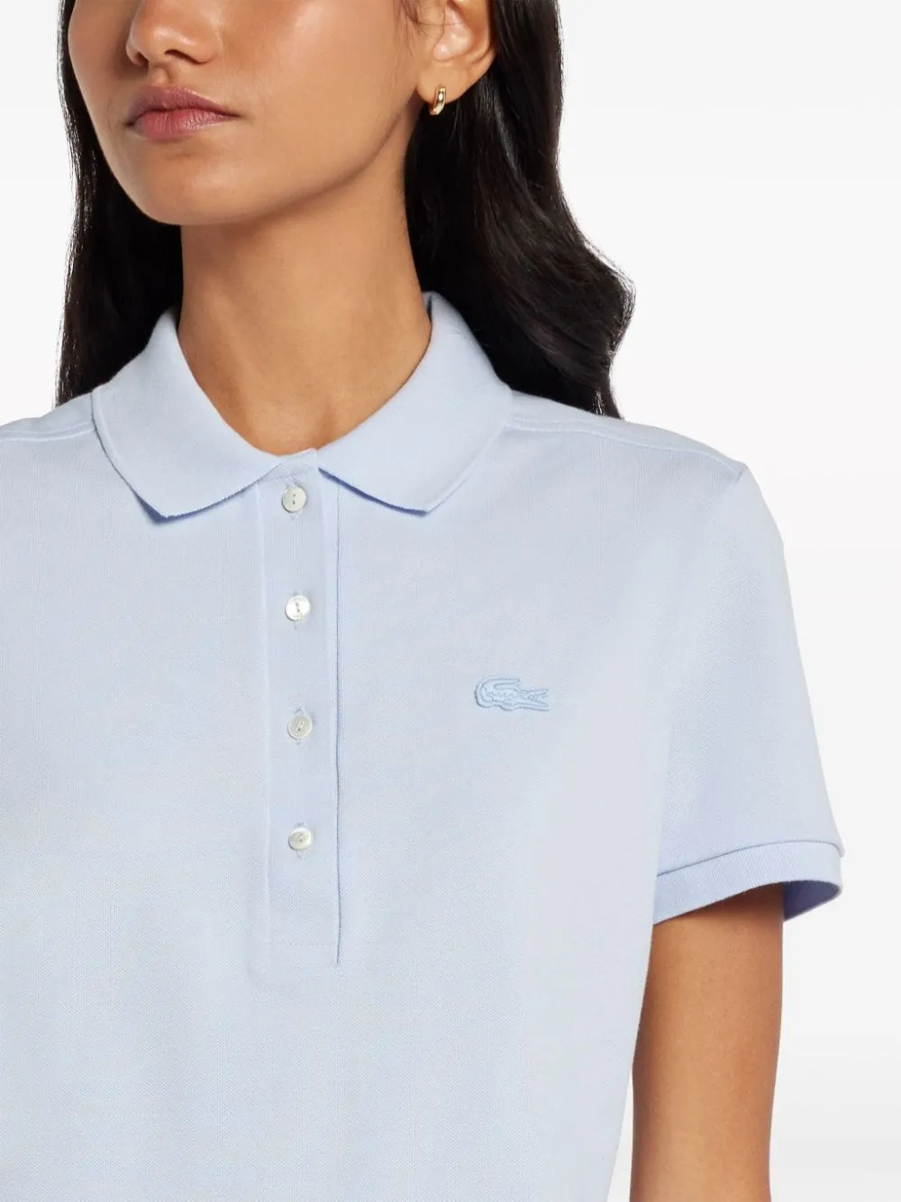 BLUE COTTON POLO sold by Lord & Taylor product image thumbnail 5
