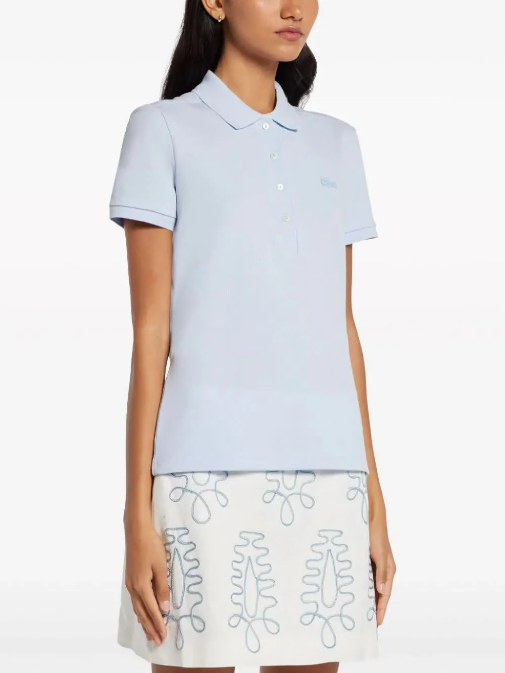 BLUE COTTON POLO sold by Lord & Taylor product image thumbnail 3
