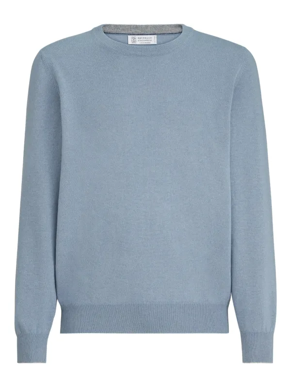 LIGHTBLUE CASHMERE CREWNECK SWEATER sold by Lord & Taylor