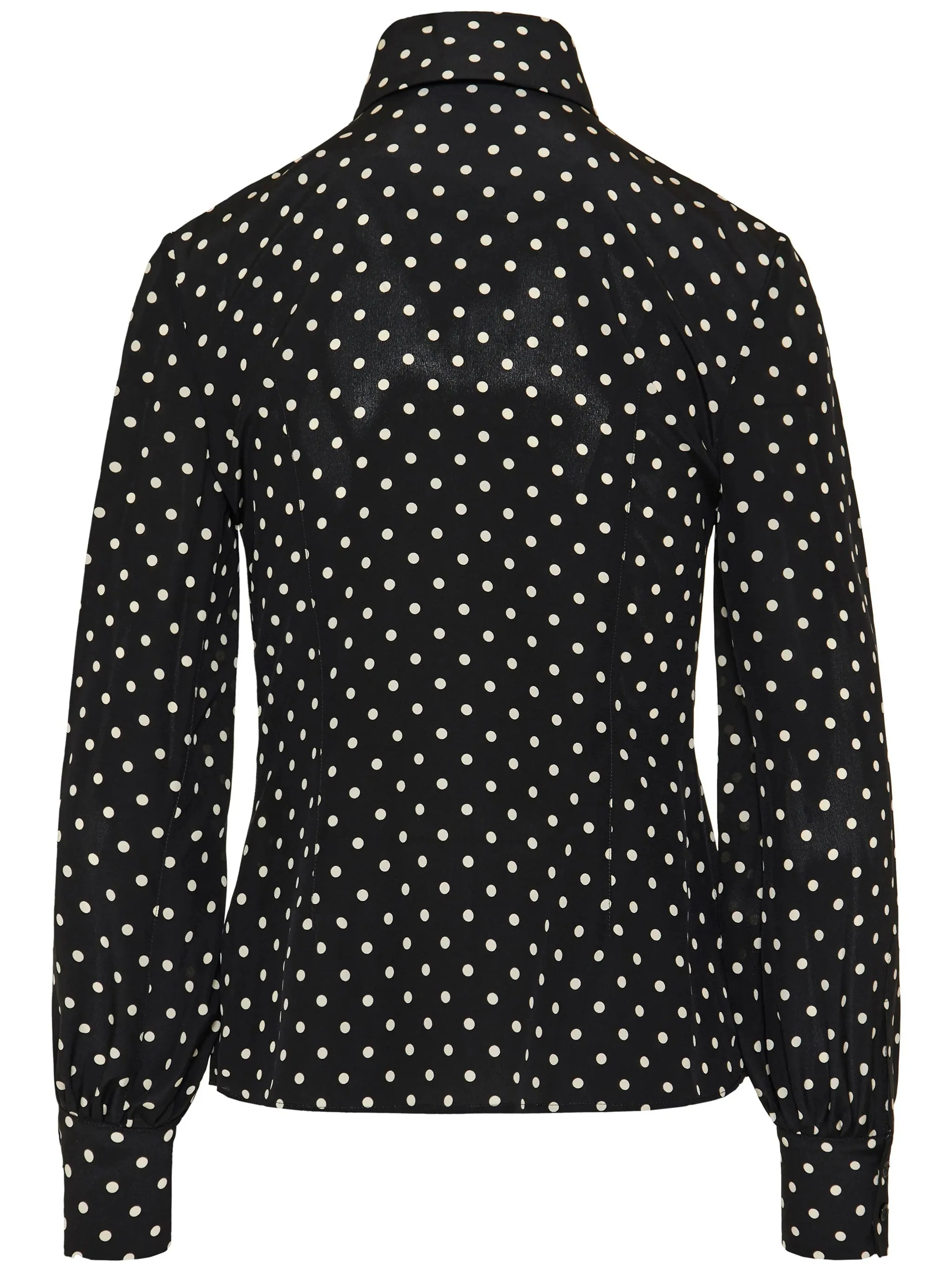 BLACK SILK PRINT SHIRT sold by Lord & Taylor product image thumbnail 2