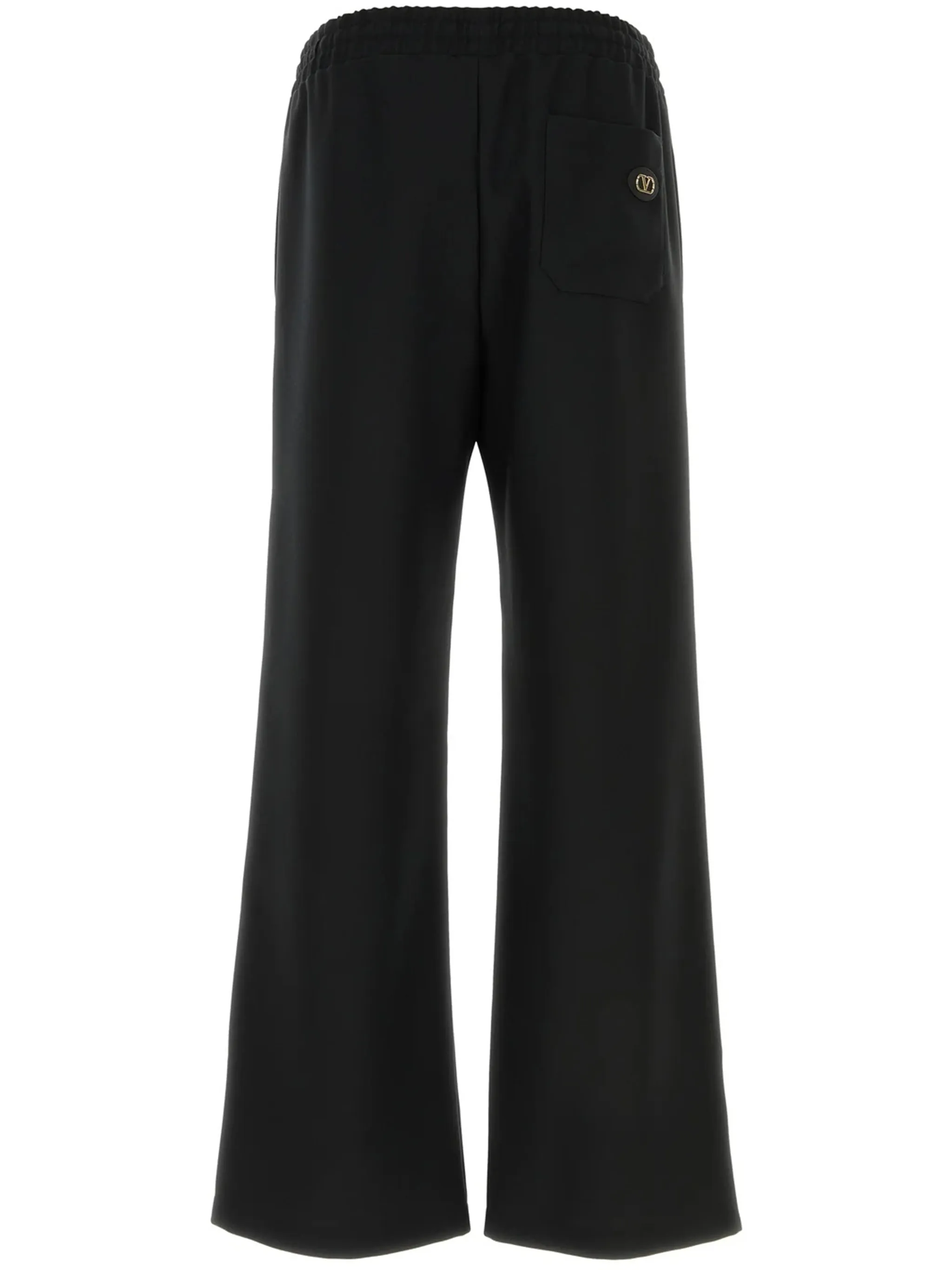 BLACK POLYESTER JERSEY BOTTOM PANTS sold by Lord & Taylor product image thumbnail 2