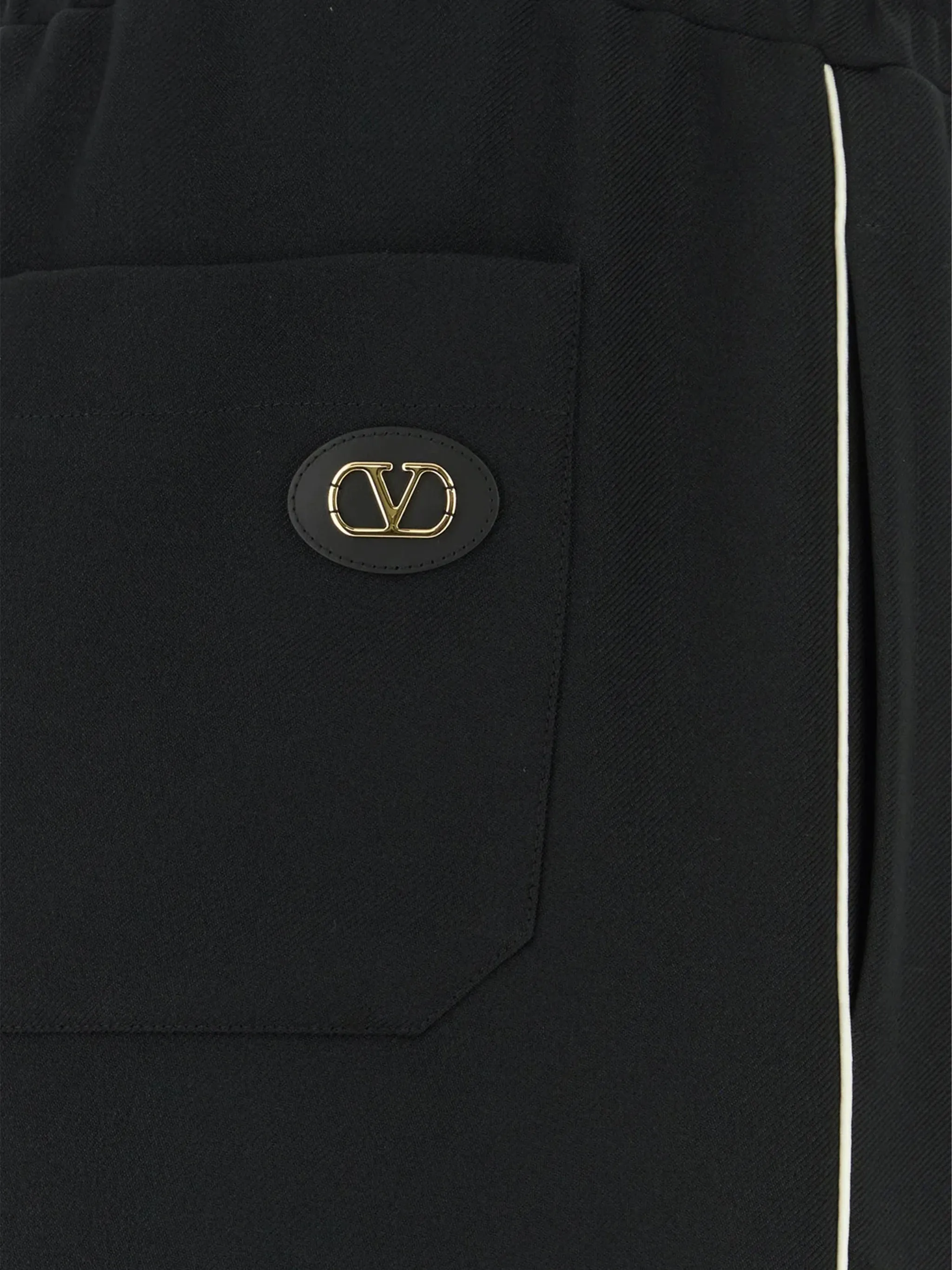 BLACK POLYESTER JERSEY BOTTOM PANTS sold by Lord & Taylor product image thumbnail 3