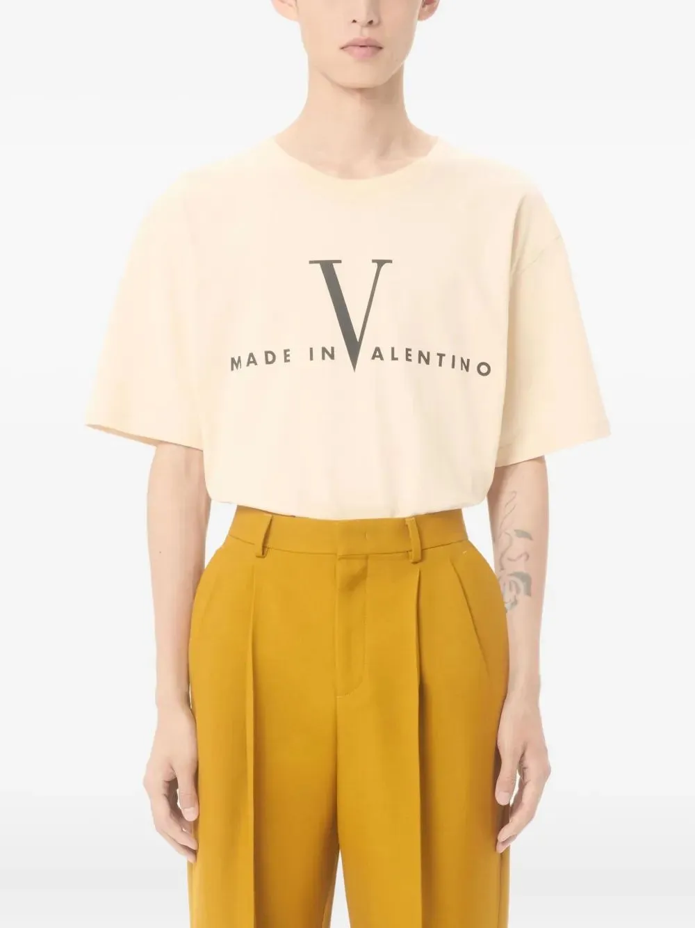 NUDE NEUTRALS COTTON T-SHIRT sold by Lord & Taylor product image thumbnail 3